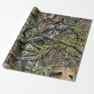 Oak Camo Wrapping Paper