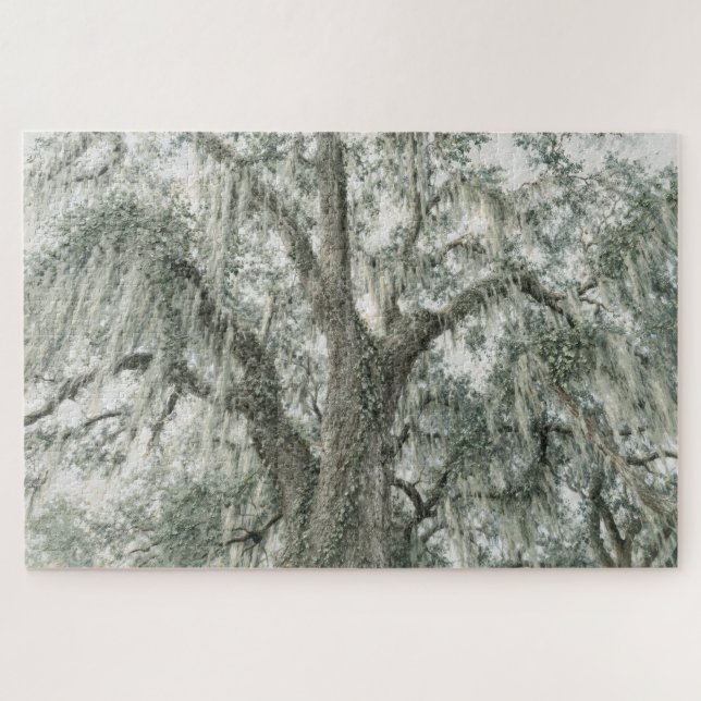 Oak Cathedral | Live Oak Tree | Jigsaw Puzzle (Horizontal)