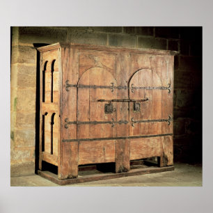 Oak chest of drawers poster