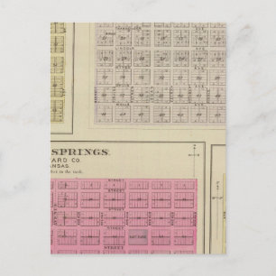 Oak City, Shockeyville, Cale, Kansas Postcard