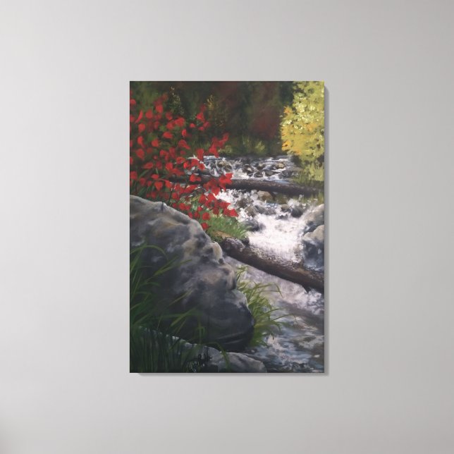 Oak Creek Canvas Print (Front)