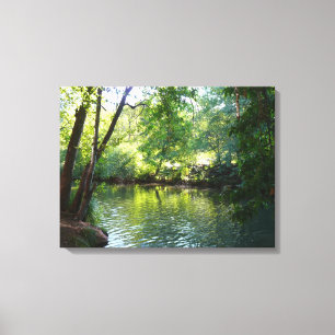 Oak Creek I in Sedona Arizona Nature Photography Canvas Print