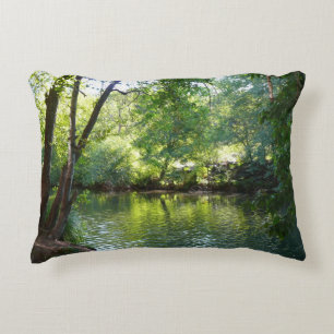Oak Creek I in Sedona Arizona Nature Photography Decorative Cushion