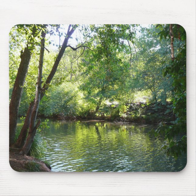 Oak Creek I in Sedona Arizona Nature Photography Mouse Mat (Front)