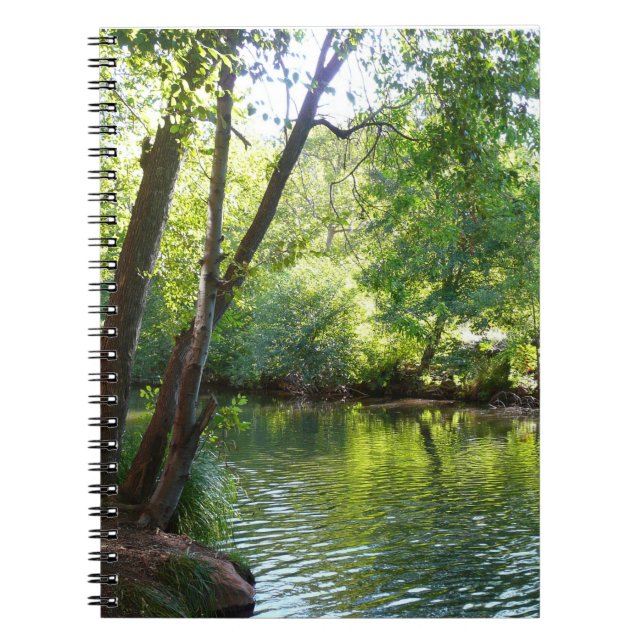 Oak Creek I in Sedona Arizona Nature Photography Notebook (Front)