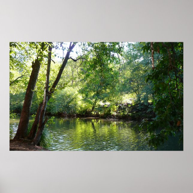 Oak Creek I in Sedona Arizona Nature Photography Poster (Front)