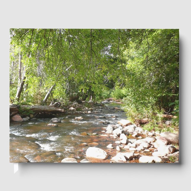 Oak Creek II in Sedona Arizona Nature Photography Guest Book (Front)