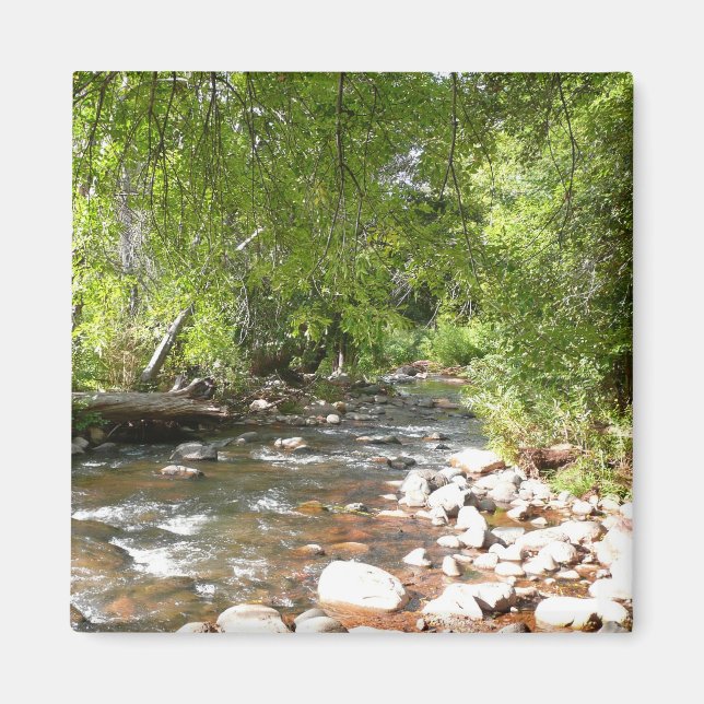 Oak Creek II in Sedona Arizona Nature Photography Magnet (Front)