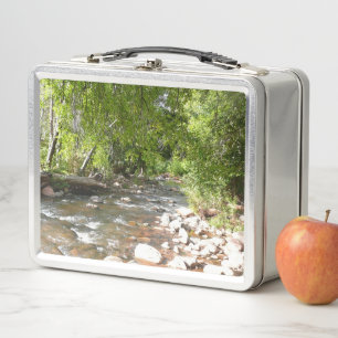 Oak Creek II in Sedona Arizona Nature Photography Metal Lunch Box