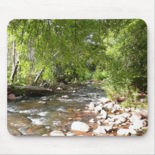 Oak Creek II in Sedona Arizona Nature Photography Mouse Mat
