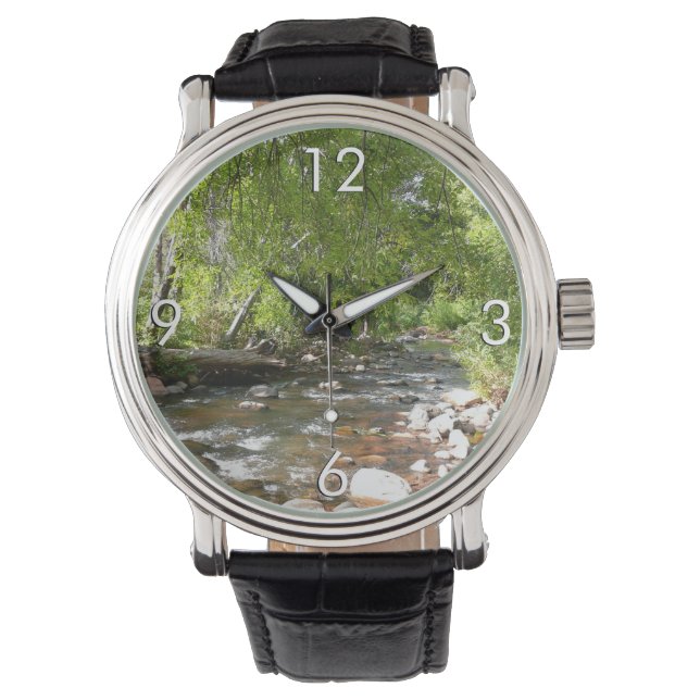 Oak Creek II in Sedona Arizona Nature Photography Watch (Front)