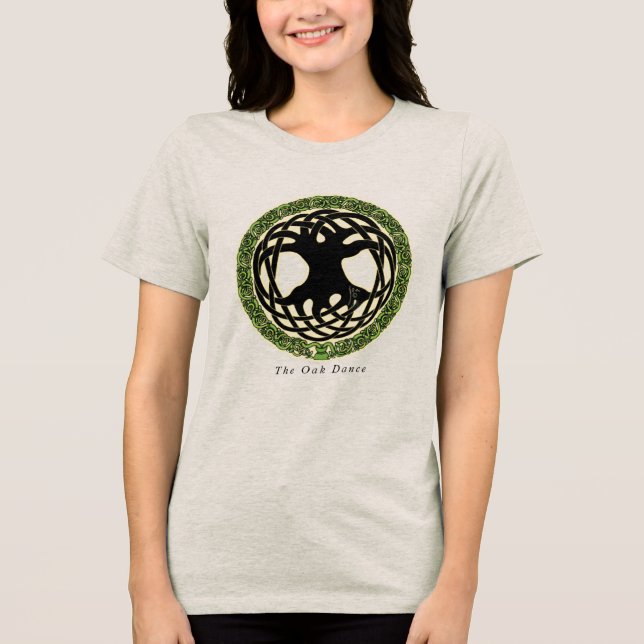 Oak Dance 40th Anniversary Tee - Black Lettering (Front)