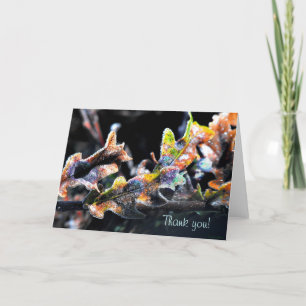 Oak Fairy Frosting Thank You Card