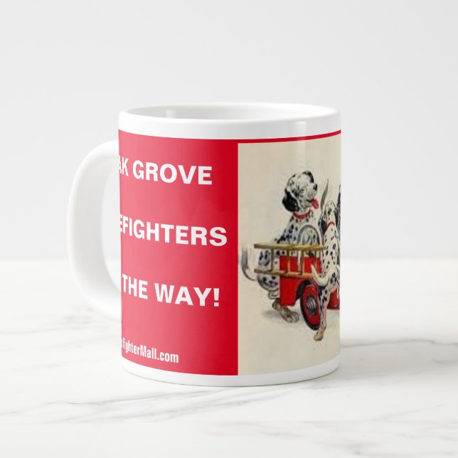 Oak Grove Firefighters On The Way Mug (Front Left)