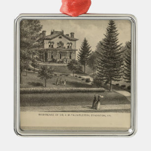 Oak Hill Fauntleroy residence Metal Tree Decoration