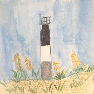 Oak Island Lighthouse Kitchen Towel