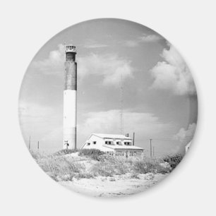Oak Island Lighthouse Magnet