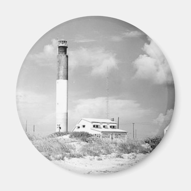 Oak Island Lighthouse Magnet (Front)