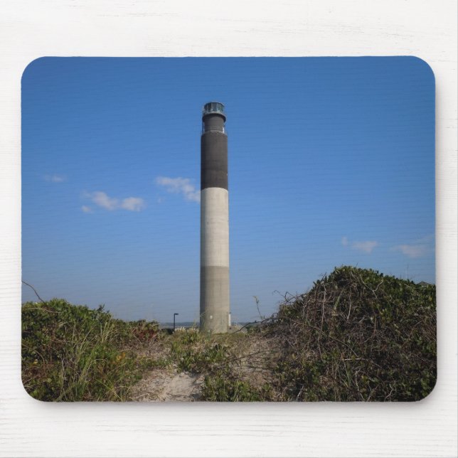 Oak Island Lighthouse, North Carolina Mouse Mat (Front)