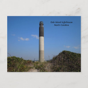 Oak Island Lighthouse, North Carolina Postcard
