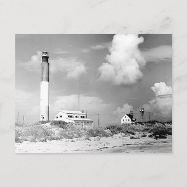 Oak Island Lighthouse Postcard (Front)