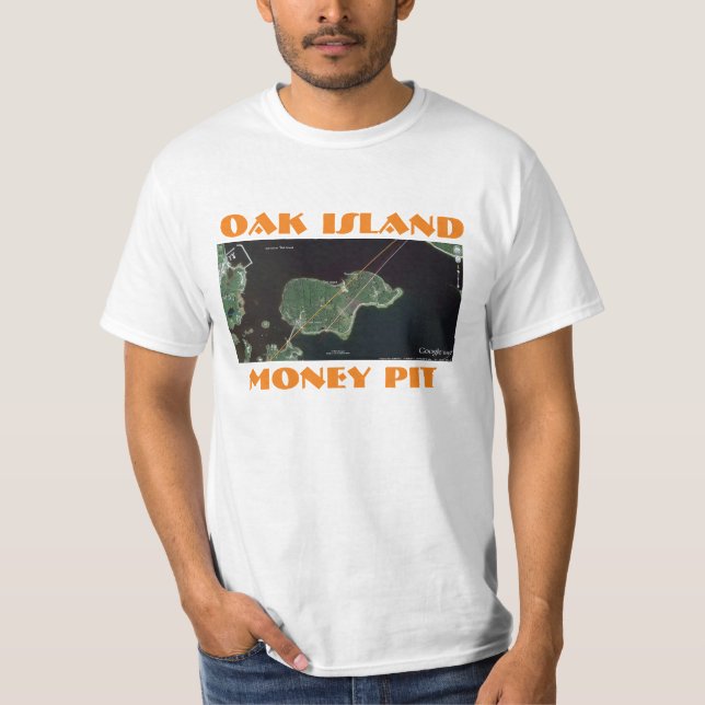 OAK ISLAND MONEY PIT T-SHIRT (Front)