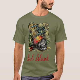 Oak Island Mystery Curse Pirate Map Knights T-Shirt