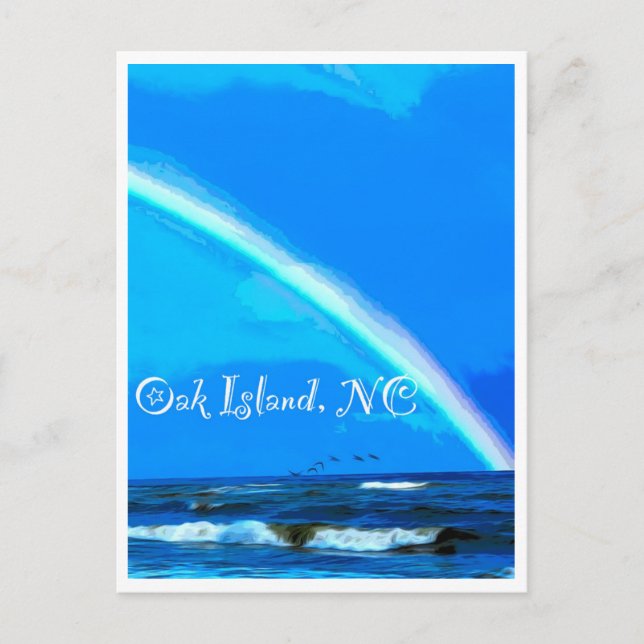 OAK ISLAND, NC Postcards (Front)