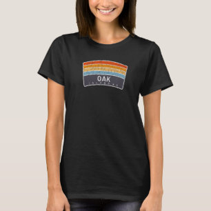 Oak Island NC Vacationing Sunrise Curve T-Shirt
