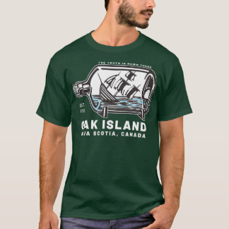 Oak Island Swamp Sinking Ship Templar Knights T-Shirt