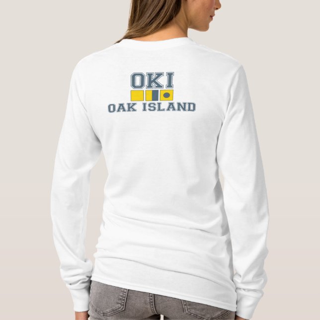 Oak Island. T-Shirt (Back)