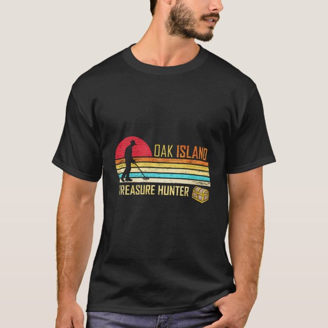 Oak Island Treasure Hunter T-Shirt (Front)