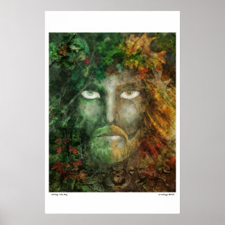 oak king / holly king poster