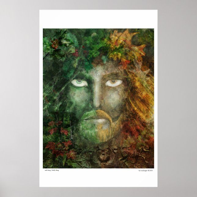 oak king / holly king poster (Front)