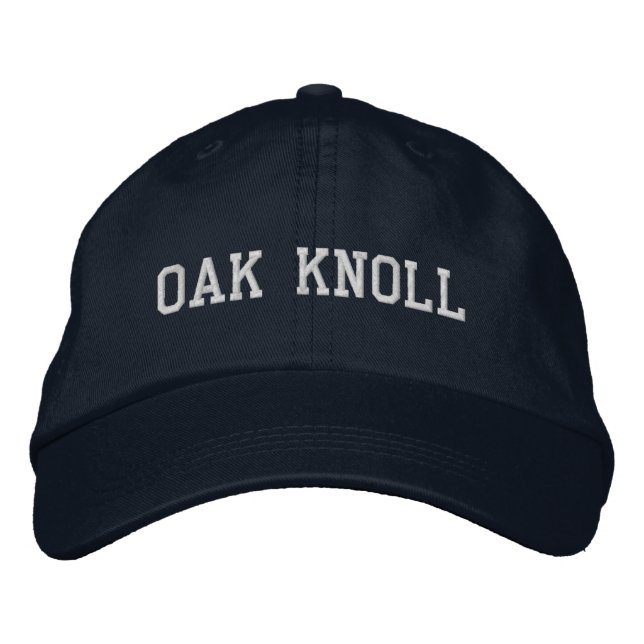 Oak Knoll Embroidered Hat (Front)