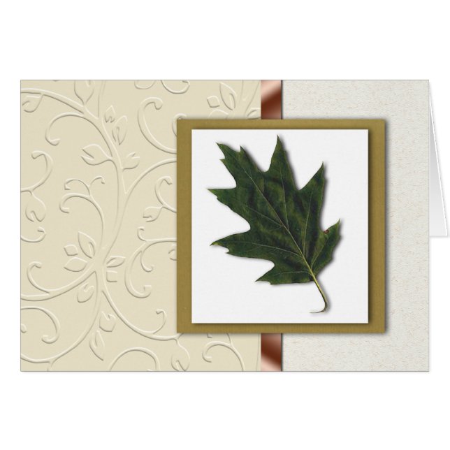 Oak Leaf (Front Horizontal)