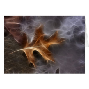Oak Leaf on Ice