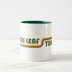 Oak Leaf Trail Two-Tone Coffee Mug