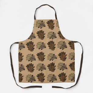 Oak Leaves Botanical Apron