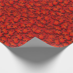 Oak Leaves Nature Art Pattern Wrapping Paper