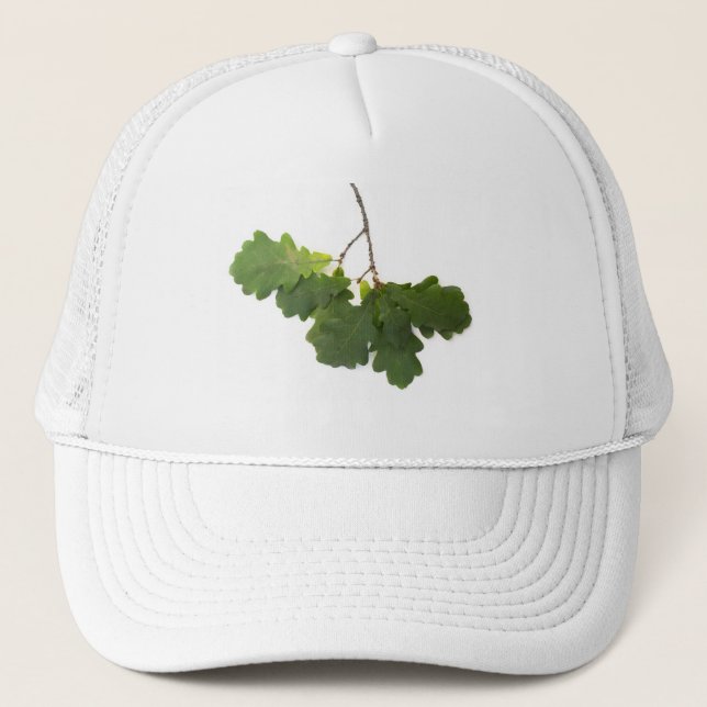 Oak leaves trucker hat (Front)