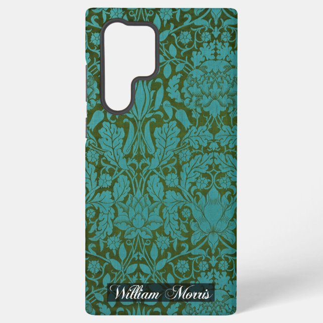 Oak pattern - William Morris Samsung Galaxy S22 Ultra Case (Back)