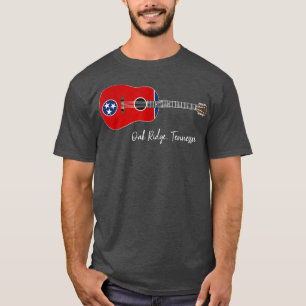 Oak Ridge Tennessee Guitar  T-Shirt