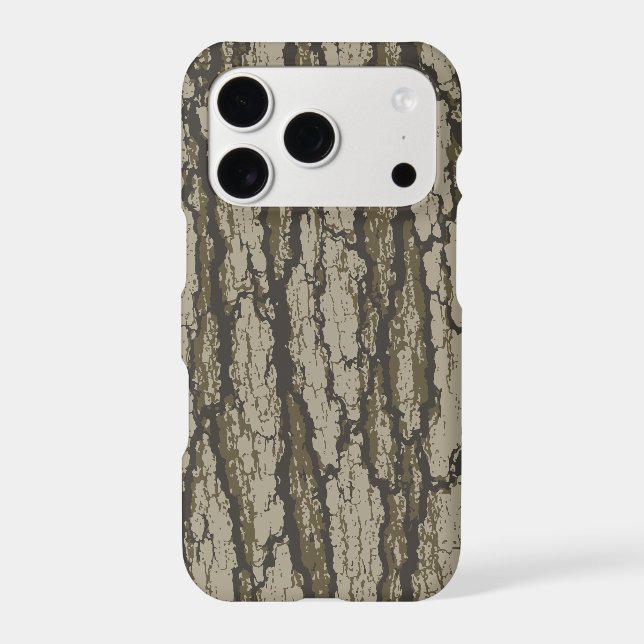Oak Tree Bark Camo Pattern Graphic (Back)