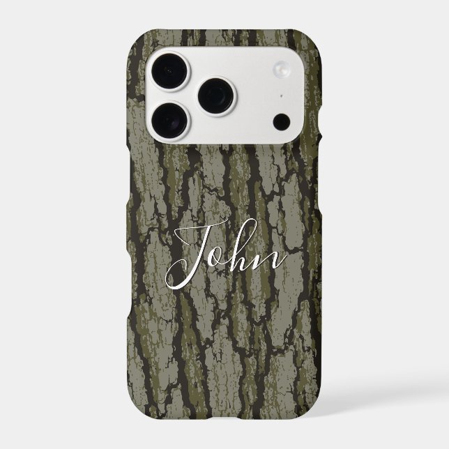 Oak Tree Bark Pattern Botomlands Camo (Back)