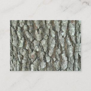 Oak Tree Bark Real Wood Camo Nature Camouflage Business Card