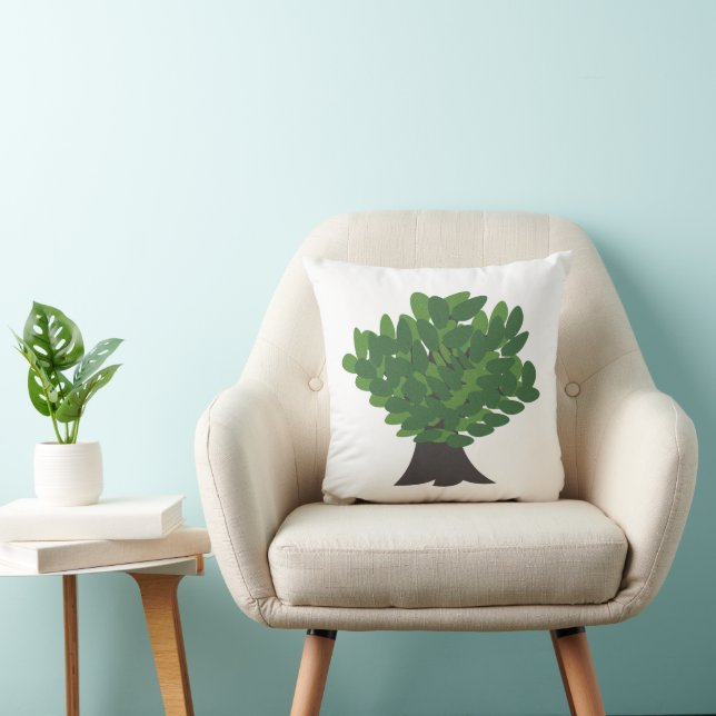 Oak Tree Botanical  Cushion (Chair)