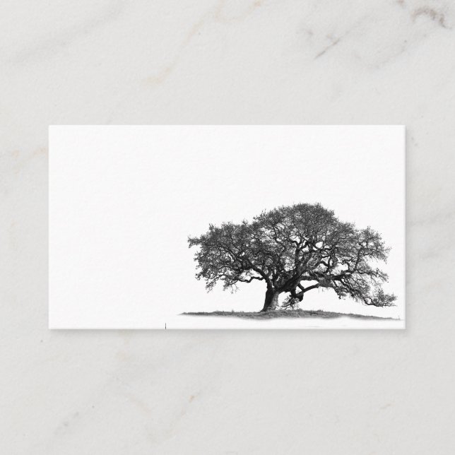 OAK TREE BUSINESS CARD (Front)