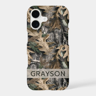 Oak Tree Camouflage Personalized Case-Mate iPhone