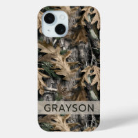 Oak Tree Camouflage Personalized Case-Mate iPhone